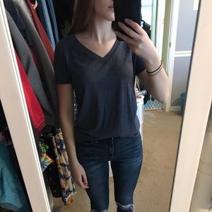 Vintage Navy Old Navy V-neck T-shirt